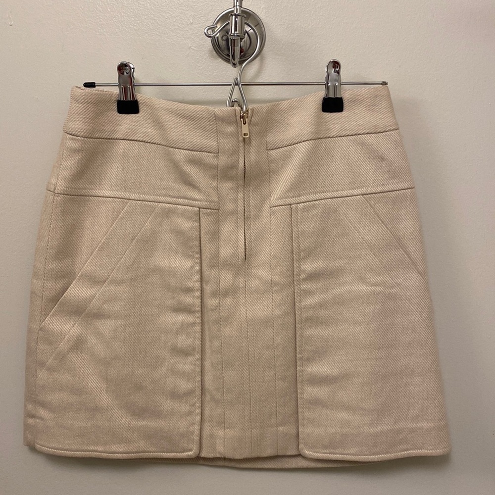 Ann Taylor Wool Mini Skirt, Size 4P